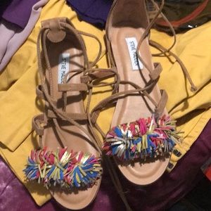 Tie up leg Steve Madden sandals